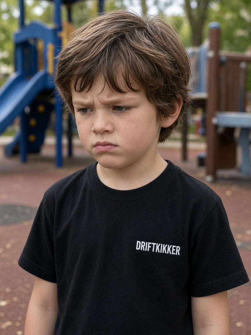 DRIFTKIKKER Kinder-T-shirt – modelfoto