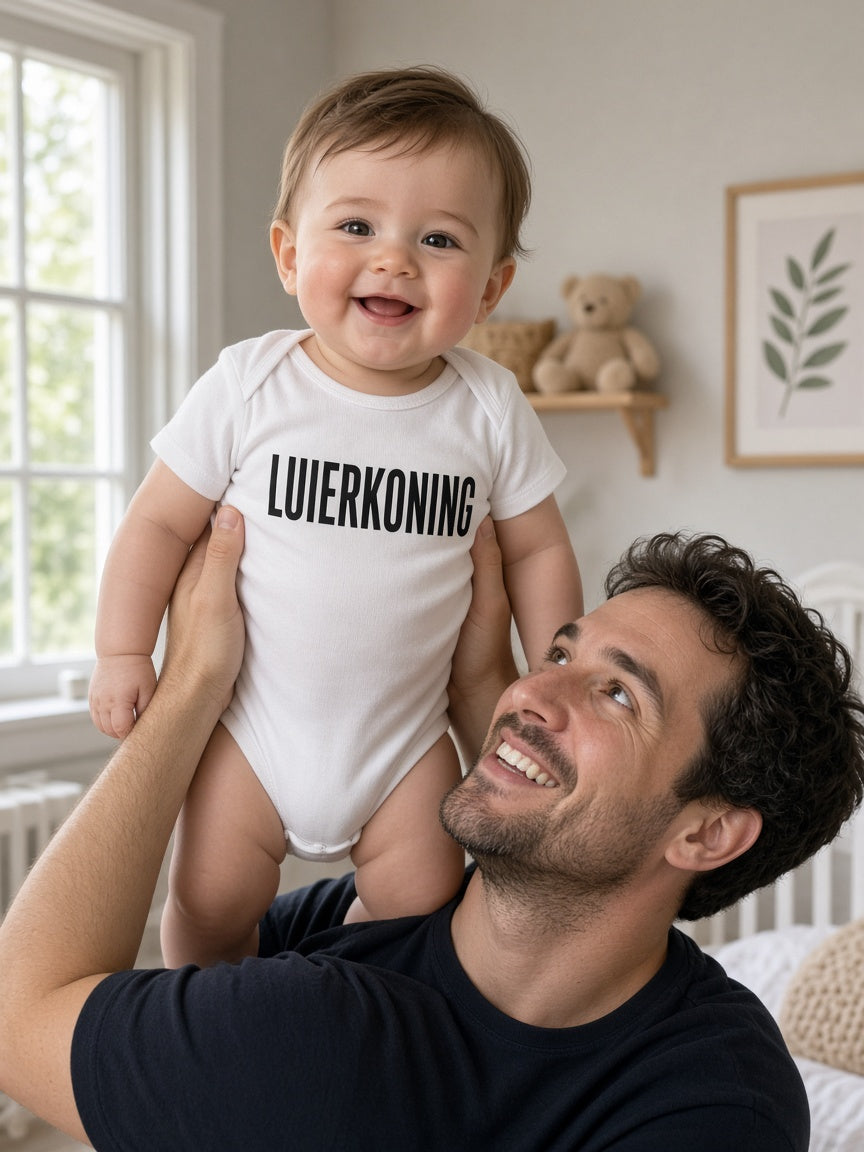 LUIERKONING Rompertje – modelfoto