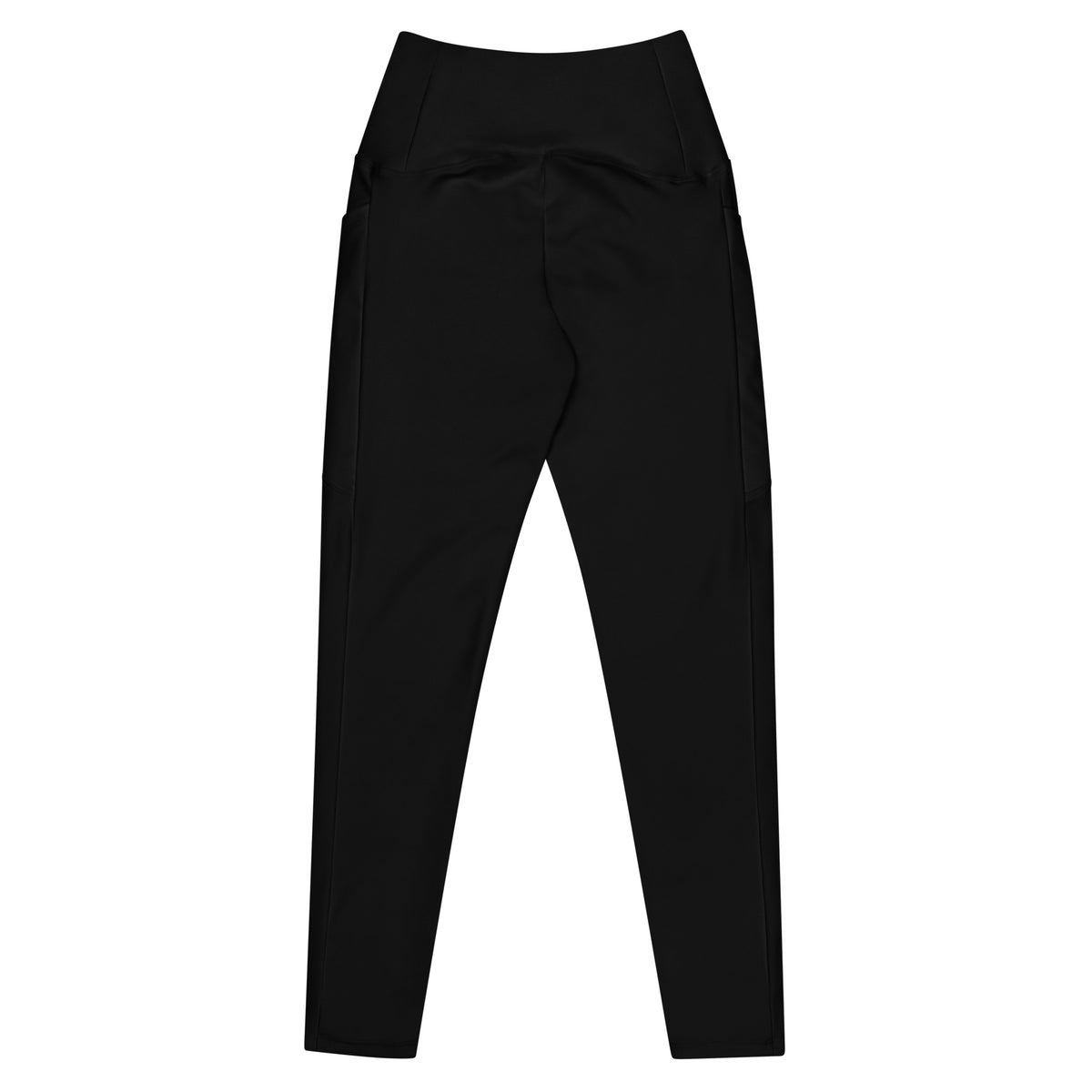 SPIERPIJN Legging – Zwart – productfoto achterkant, SPIERPIJN all-over geprint